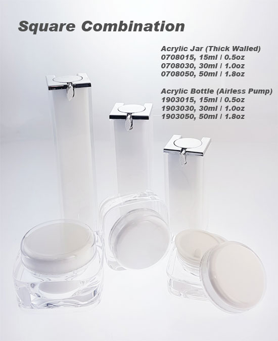 Acrylic Bottle/Jars