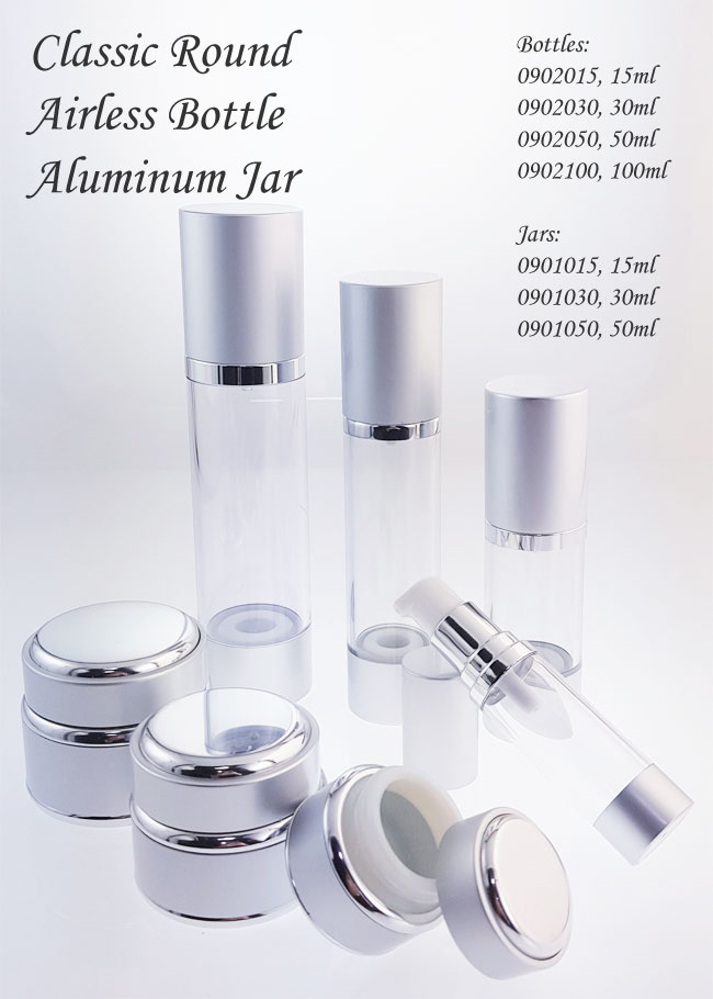 Aluminum Airless Jars