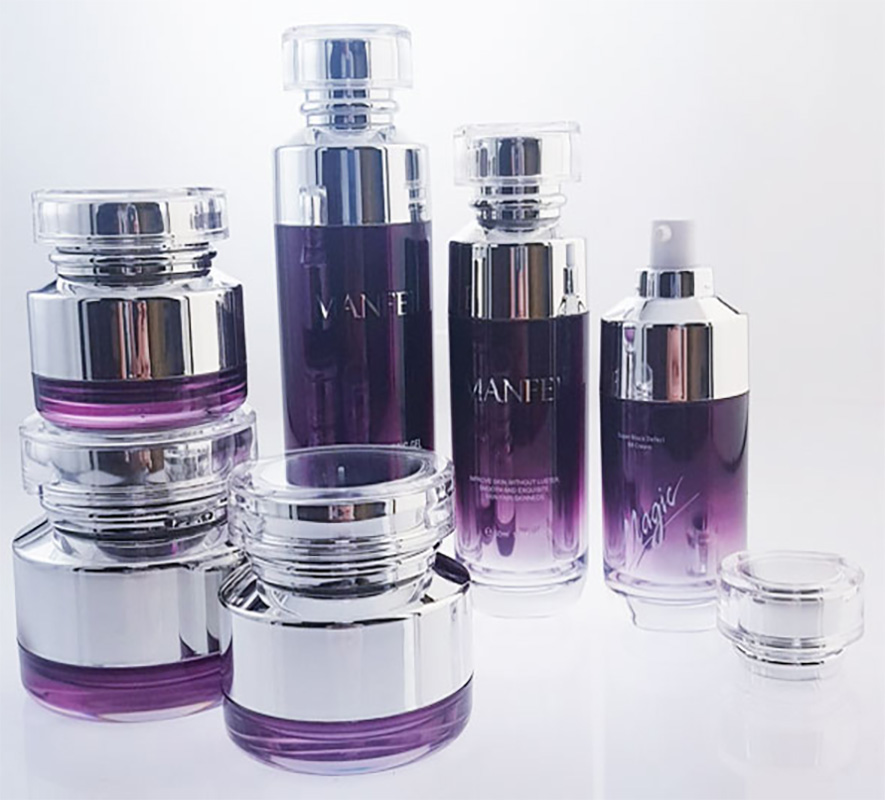 Iris Acrylic Bottles & Jars